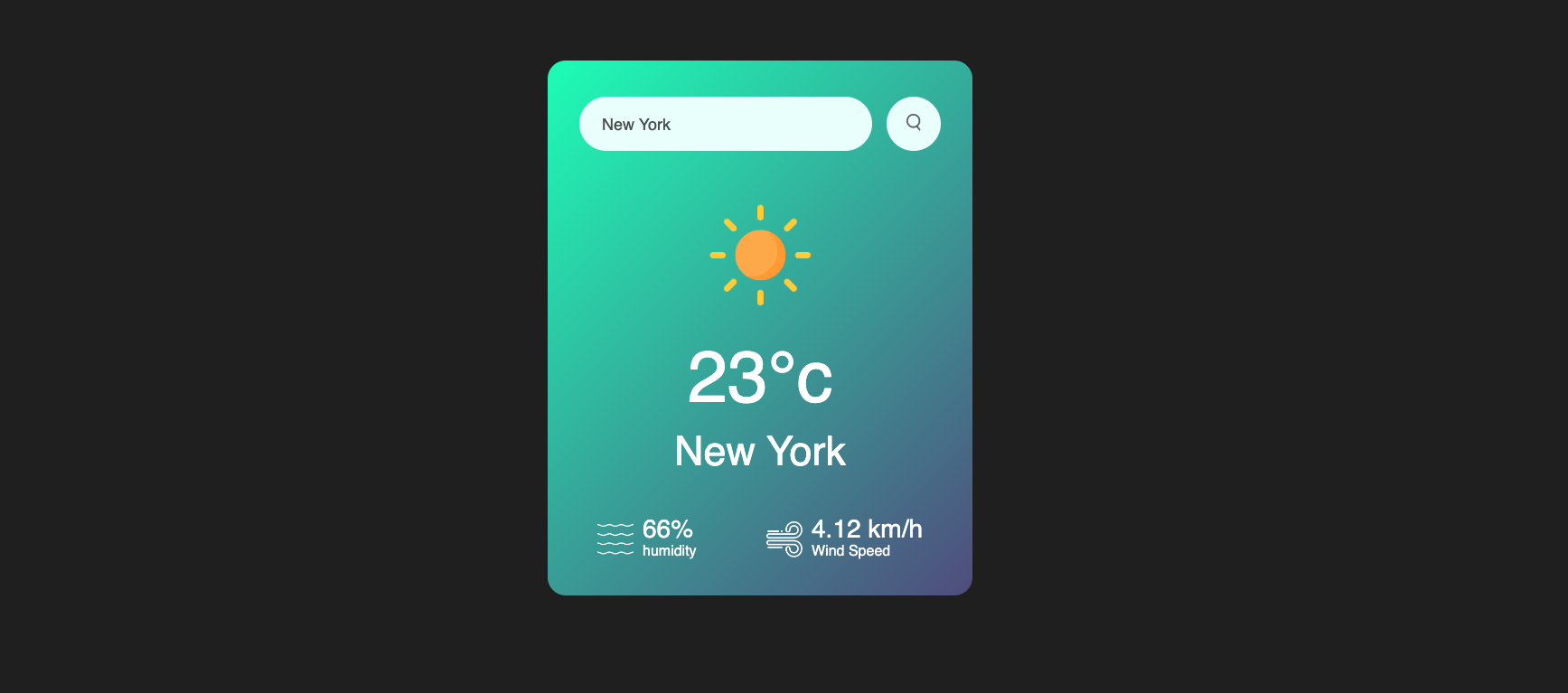 Weather App